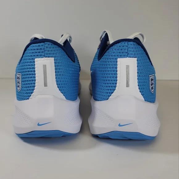 Nike Pegasus 40 England Blue Shoes 3 Lions Soccer FN0017-400 Men's Size 7-13